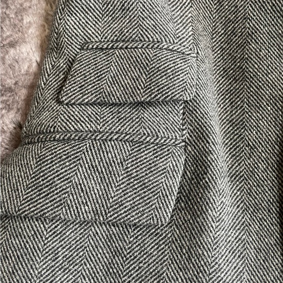 Ralph Lauren Wool mid length coat 🧥 grey/black - Picture 8 of 16